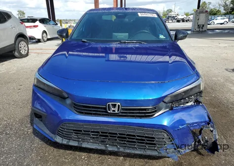 2022 Honda Civic Sport из США, поврежденный, VIN 2HGFE2F56NH542587